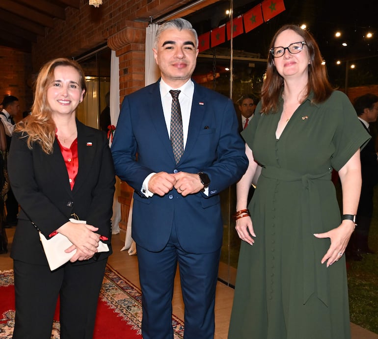 Fiesta de trono en la Embajada de Marruecos