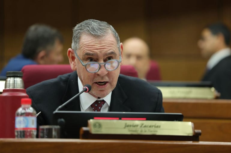 Senador Javier Zacarías Irún (ANR, HC).