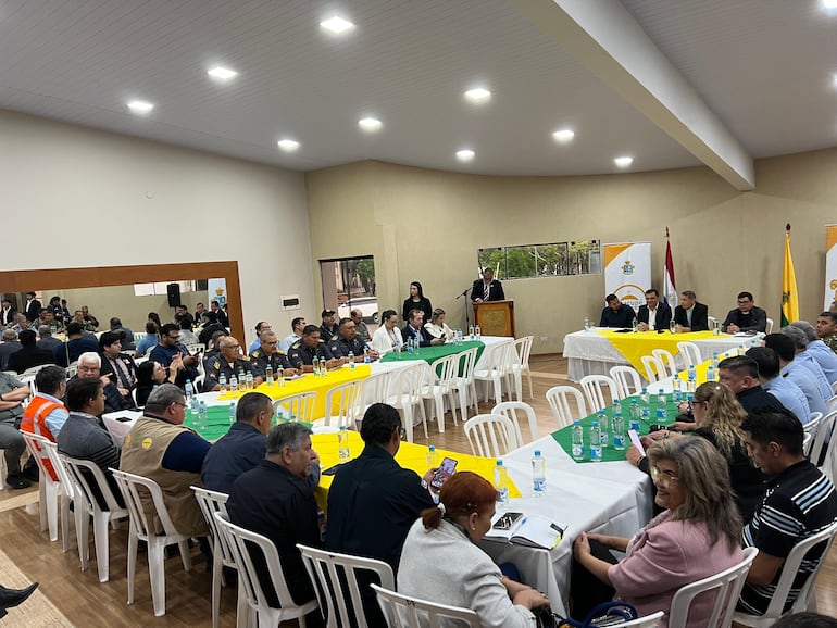 Diversas autoridades públicas participaron de la primera reunión de coordinación del Operativo Caacupé 2026.