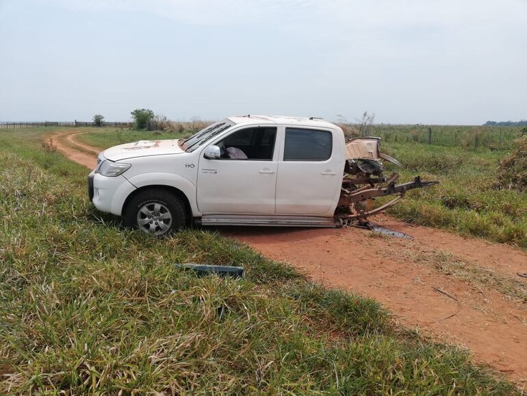 Atentado en Horqueta.