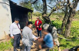 En la vivienda allanada, detuvieron a Enrique Isidoro Cano López, de 67 años.