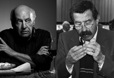 Eduardo Galeano y Günter Grass