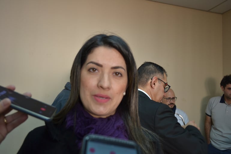 La directora del Programa Nacional de Salud Ocular, doctora Sofía Maldonado.