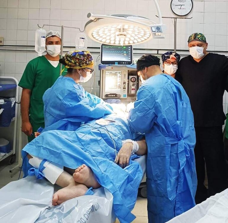 Inclusive surgery successfully removes oral tumor for patient with disability