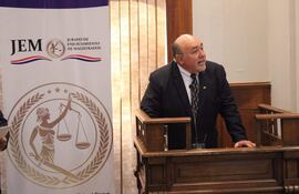 Exfiscal Alejandro Nissen Pessolani. (archivo).