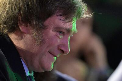 Javier Milei, presidente de Argentina. (Photo by JUAN MABROMATA / AFP)