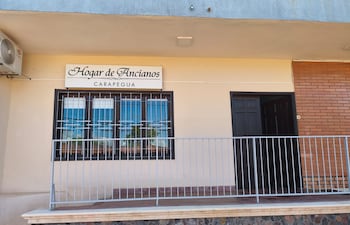 El hogar de ancianos San Vicente de Paúl de Carapeguá.