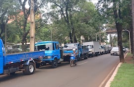 Los trabajadores del transporte de carga se quejan de los controles abusivos.