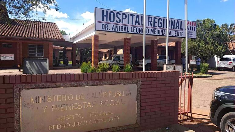 Hospital Regional de Pedro Juan Caballero.