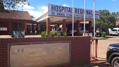 Hospital Regional de Pedro Juan Caballero.