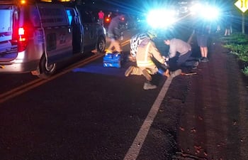 En accidente fatal fallece un deportista de Carapeguá.