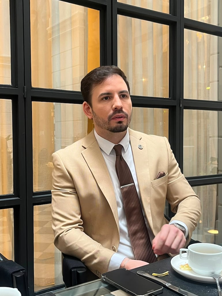 Juan Danieri, presidente de la Asociación Industrial Hotelera del Paraguay (AIHPY).