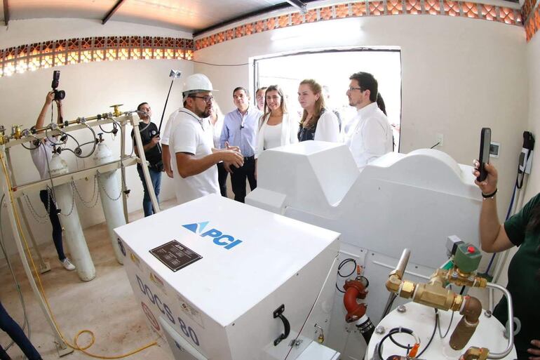 El oxígeno estará disponible sin costo para los pacientes que lo necesiten.