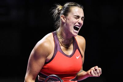 Aryna Sabalenka venció a Jessica Pegula y quedó en las puertas de la clasificación a las semifinales del Masters WTA.
