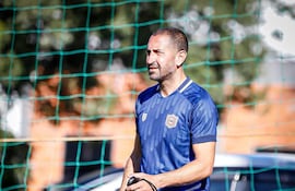 El uruguayo, Sergio Daniel Orteman Rodríguez (47 años), entrenador del Sportivo San Lorenzo.