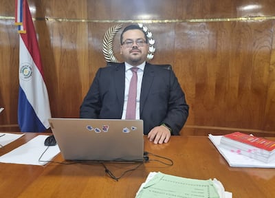 Francisco Acevedo, juez penal de Garantías que se opuso al sobreseimiento definitivo del extitular de la Essap Ludovico Sarubbi y otros procesados por supuesta lesión de confianza.