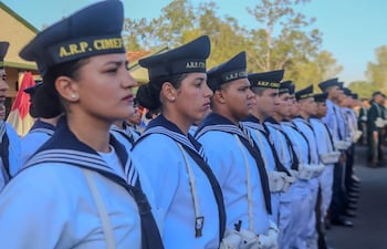 Cimeforistas egresados en instrucción naval en el periodo 2026