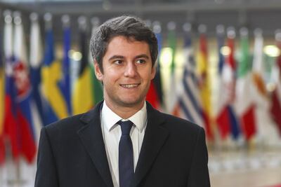 GRAF2507. PARÍS, 09/01/2024.- Imagen de archivo del actual ministro de Educación de Francia, Gabriel Attal, quien fue nombrado este martes por el presidente Emmanuel Macron para sustituir a Elisabeth Borne al frente del Ejecutivo, lo que le convierte en el primer ministro más joven en la historia del país. A sus 34 años, Attal, considerado uno de los más fieles colaboradores del presidente, exmilitante socialista, es el más popular miembro del actual Gobierno y tendrá la labor de relanzar su acción, tras la adopción en el último año y medio de medidas impopulares como la reforma de las pensiones y la ley de inmigración.