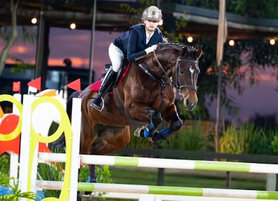 Giovanna Santi concursará en el Sudamericano en Santiago, en las categorías Children 1,20 y CSI 1,10.