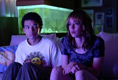 I saw the TV Glow película Justice Smith