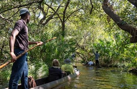 Delta del Okavango en Botsuana.