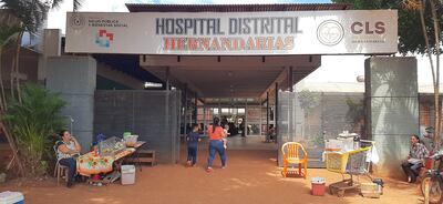 El Hospital Distrital de Hernandarias enfrenta frecuentes cortes de energía eléctrica.