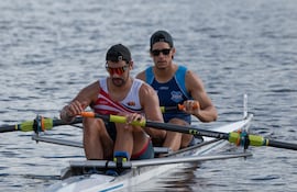 Sensación uruguaya con Felipe Klüver, campeón mundial single, y su compañero Martin Zocalo.