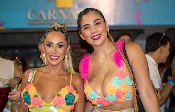Blanca Casas y Camila Chamorro.
