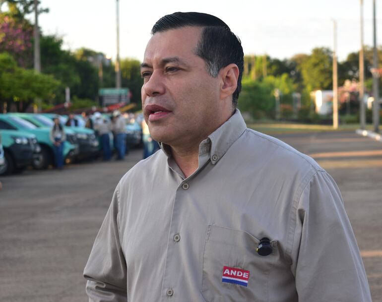 Presidente de la Ande, Félix Sosa.