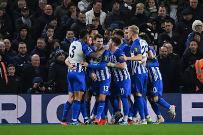 El Brighton goleó al Tottenham en la Premier League