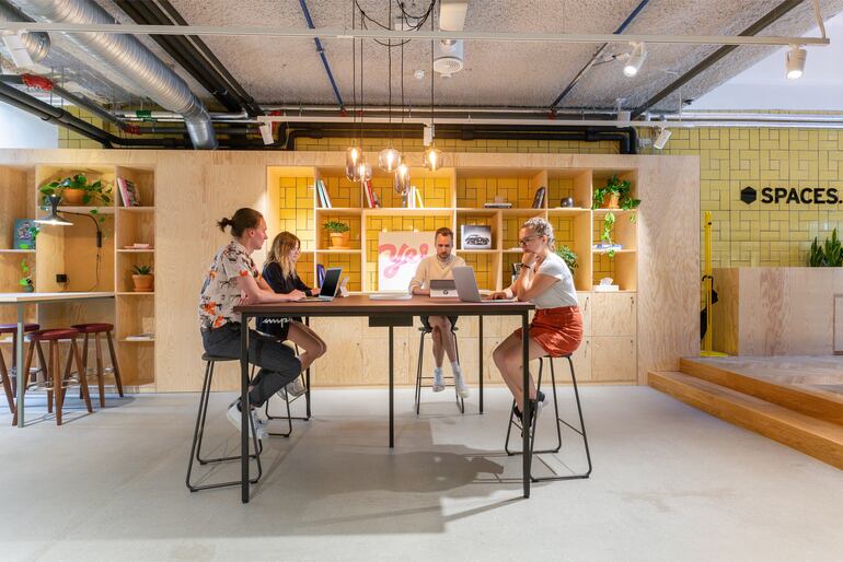 Los espacios de trabajo flexible permiten conectar con profesionales y relacionarse a nivel internacional. Foto: IWG, red SPACES, Noruega