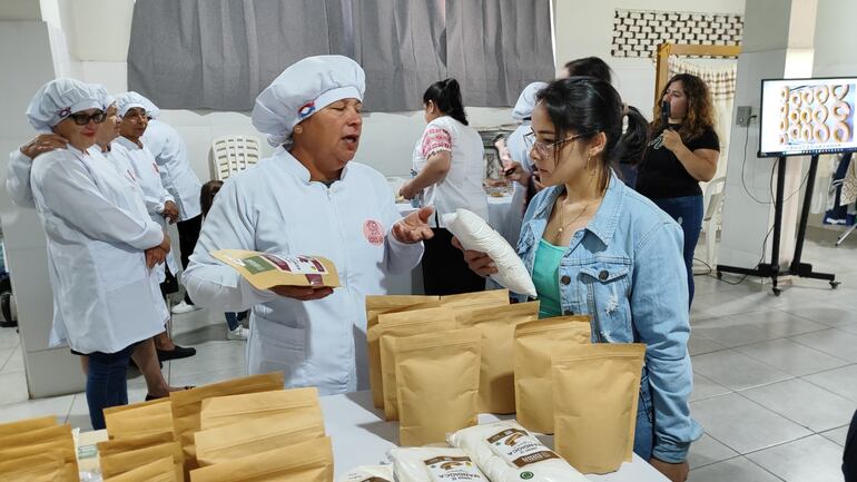 "Raíces de Yataity" queda como una marca registrada de las mujeres productoras.