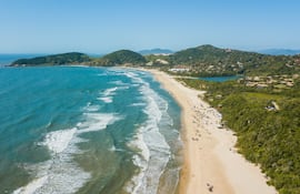 Praia do Rosa, Santa Catarina, Brasil.