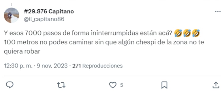 Respuesta de Il Capitano al tweet del MOPC.