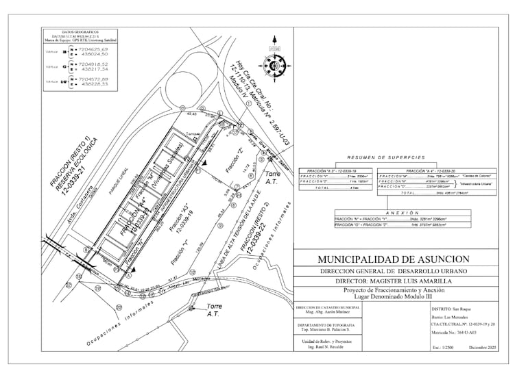 Zona donde se prevé el Distrito Eco-Inclusivo, proyecto que contempla la construcción de viviendas, infraestructura urbana y un plan de reasentamiento para familias de la zona costera de Asunción.