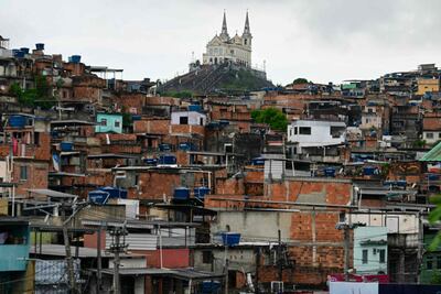 Complejo de Penha, en Río de Janeiro. 