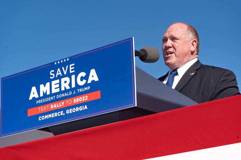 Tom Homan, futuro "zar de la frontera" de Donald Trump.