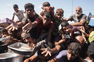 El Ejército israelí mató a tiros este sábado a un palestino en Yabalia, al norte de la Franja de Gaza. (Photo by BASHAR TALEB / AFP)