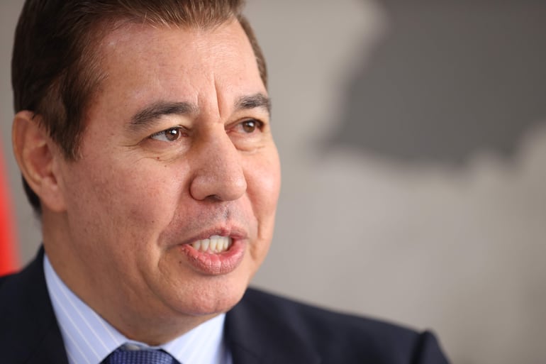 El ministro de la Secretaría Nacional de Turismo de Paraguay, Jacinto Santa María, renunció ayer. EFE/ Juan Pablo Pino