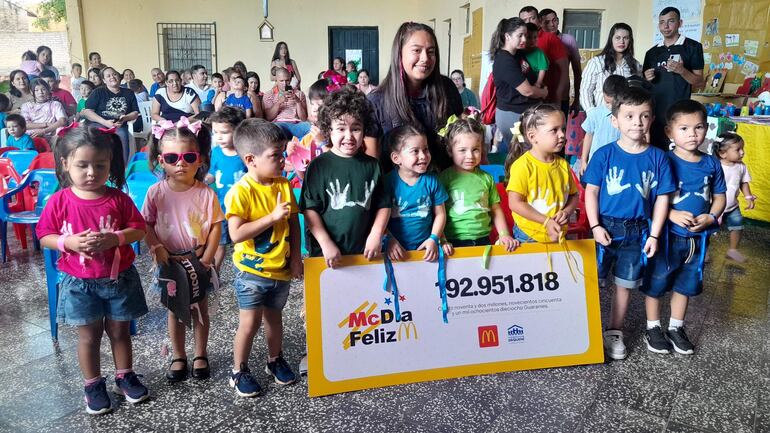 Gracias a los aportes voluntarios, los niños de 0 a 4 años, reciben una estimulación oportuna con la Fundación Dequení.