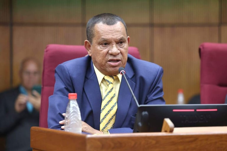 Fermín de León Rojas, gremialista del Alto Paraná y presidente de la Asociación de Policías y Padres Policías