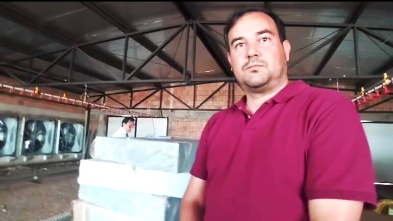 El gerente de la firma Marco Mario Rodrigo Aguayo Pereira.