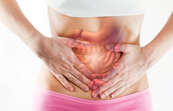 Concepto de problemas digestivos.