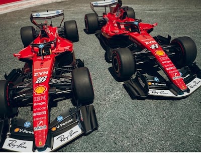 Los Ferrari SF-26 de Charles Leclerc y Lewis Hamilton lucirán una decoración inspirada en el F310 que Michael Schumacher.