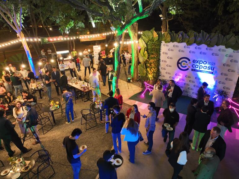 El lanzamiento de la Expo Capasu 2023, desarrollado en el Restaurante Festa del Supermercado Areté. Participaron en el evento los ministros Luis Castiglioni y Carla Bacigalupo.