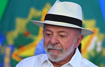 Luiz Inácio Lula da Silva, presidente de Brasil.