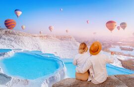Pamukkale, Turquía.