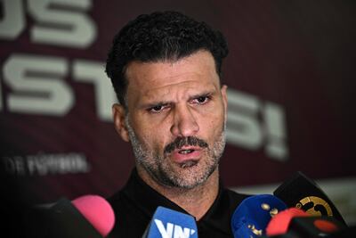 Oswaldo Vizcarrondo, seleccionador interino de Venezuela. 