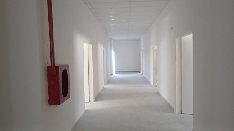 Asi luce las nuevas instalaciones del nuevo hospital en Fuerte Olimpo