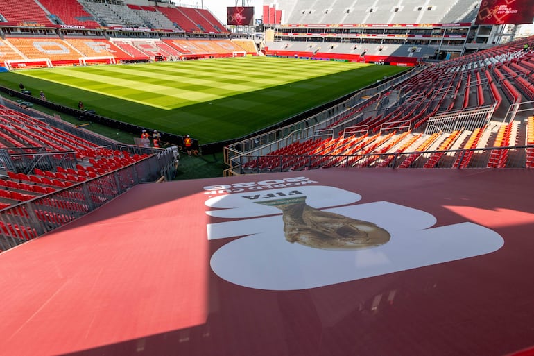 El BMO Field, en Toronto, sede del partido inaugural del Mundial 2026 en Canadá.